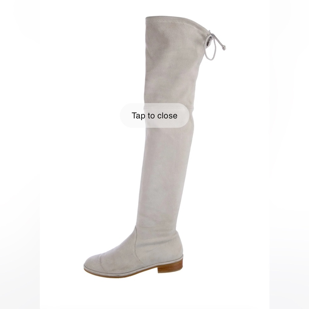 Stuart Weitzman lowland over the Knee grey boots. Worn once!!!! Size 7.5